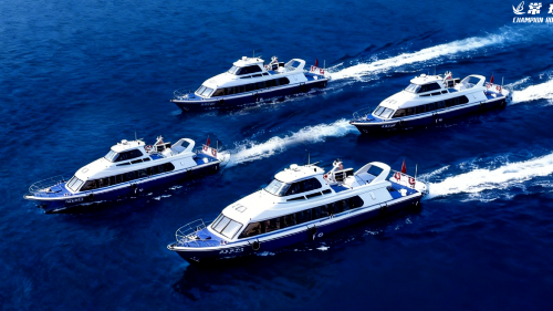 4 navios de passageiros FS2135 entregues com sucesso, reforçando o transporte marítimo costeiro