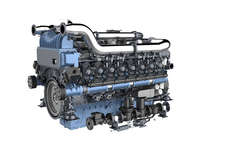 Motor para geração de energia série 16M33 a gás