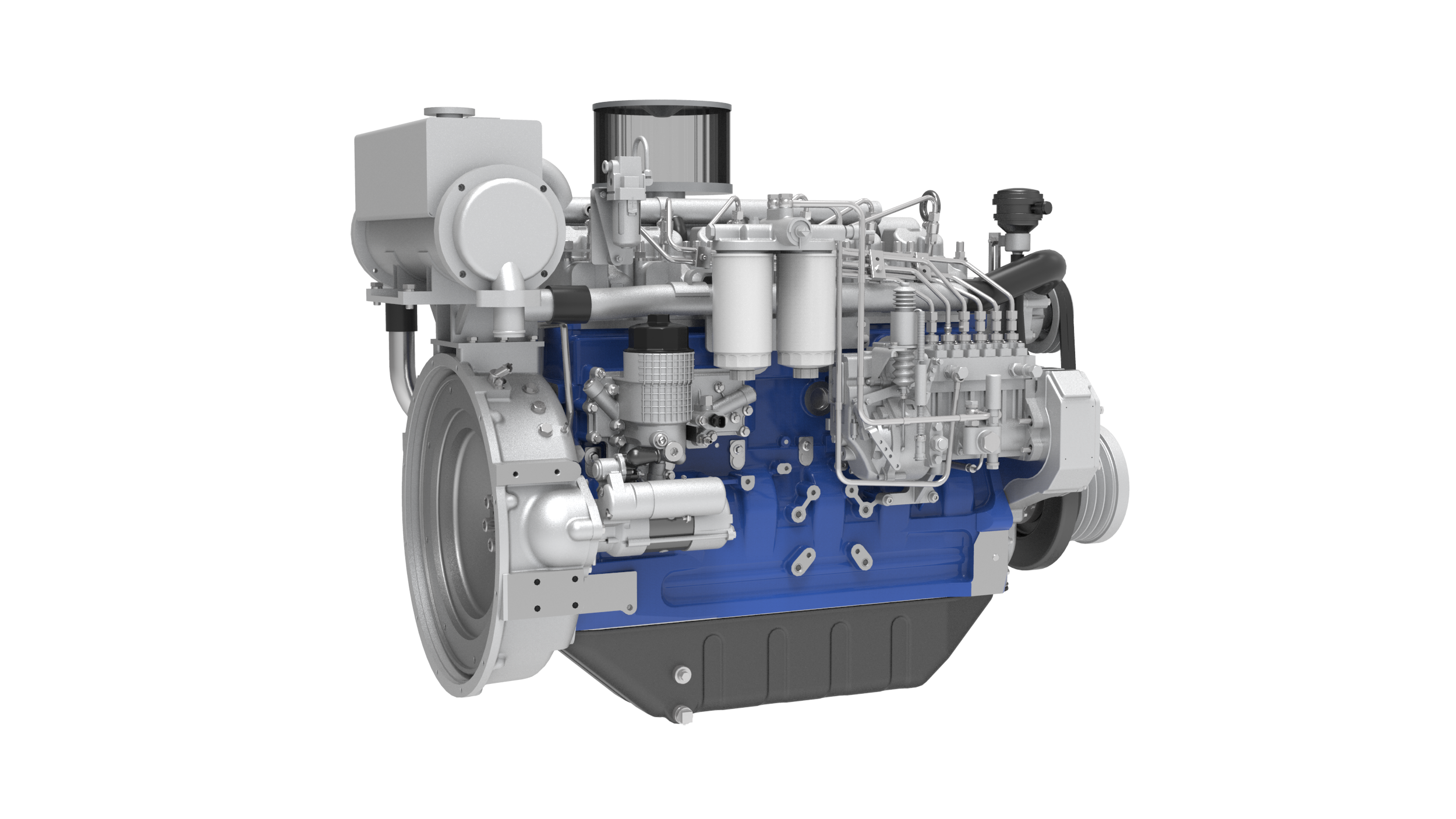 Motor diesel marítimo série WP6