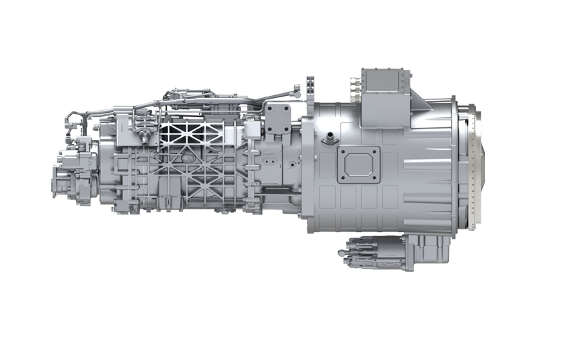 Grupo motopropulsor de camião trator híbrido paralelo WPHQ00-607-01