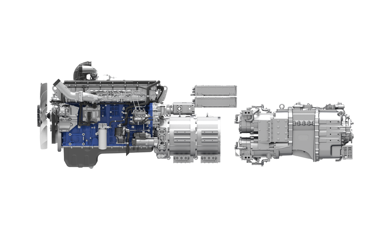 Extensor de autonomia de 450 kW para camiões mineiros