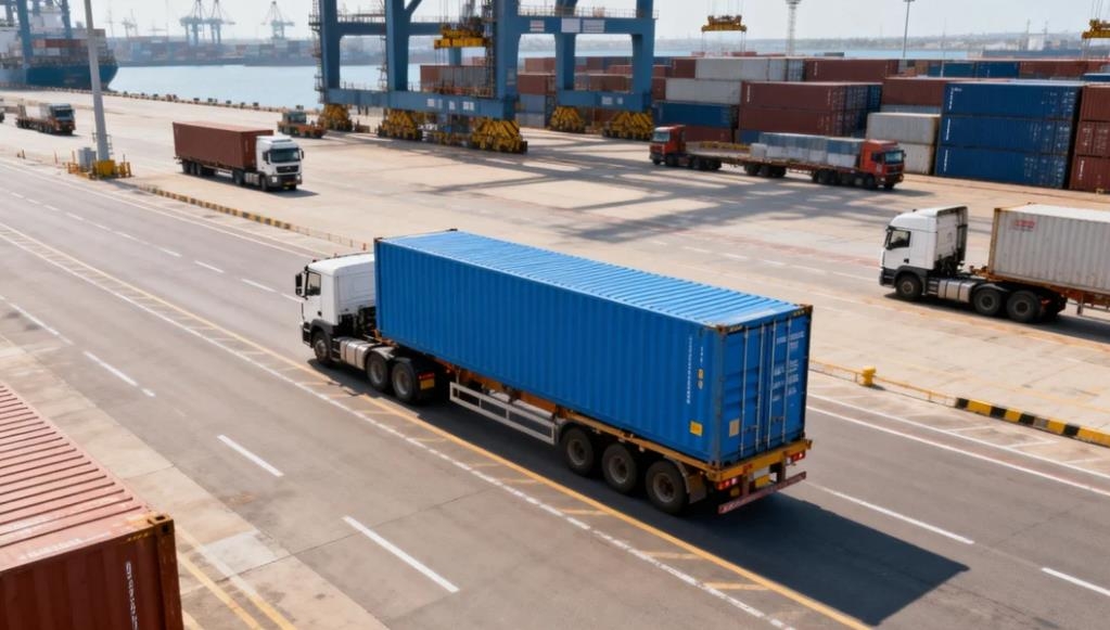 Transporte portuário