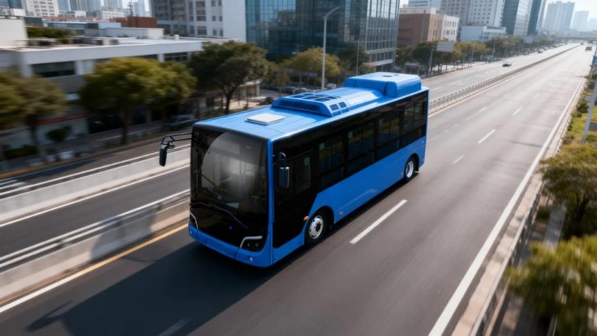Transporte de passageiros com motor dianteiro
