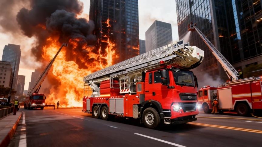 Veículos de emergência e bombeiros