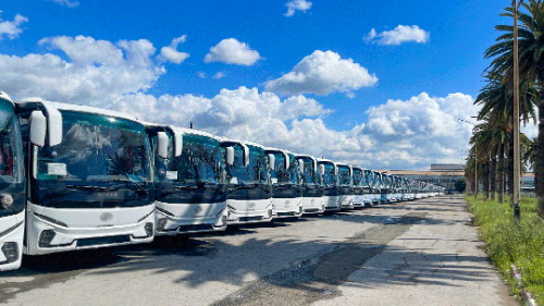 A propulsão para autocarros da Weichai atinge novo recorde de expansão na Argélia