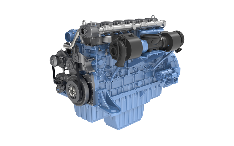 Motor para escavadora 6M33