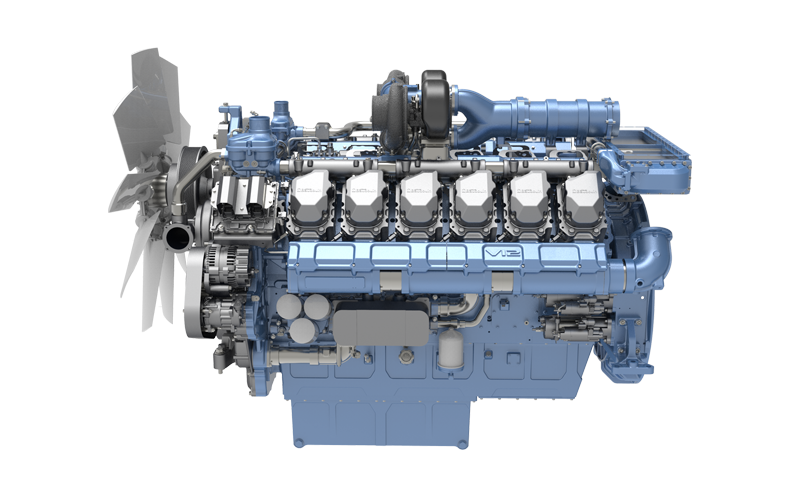Motor para veículo ferroviário 12M33