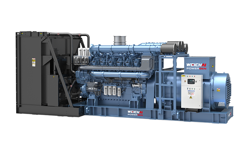 Série de grupos geradores terrestres padrão de 3000 kVA-4125 kVA
