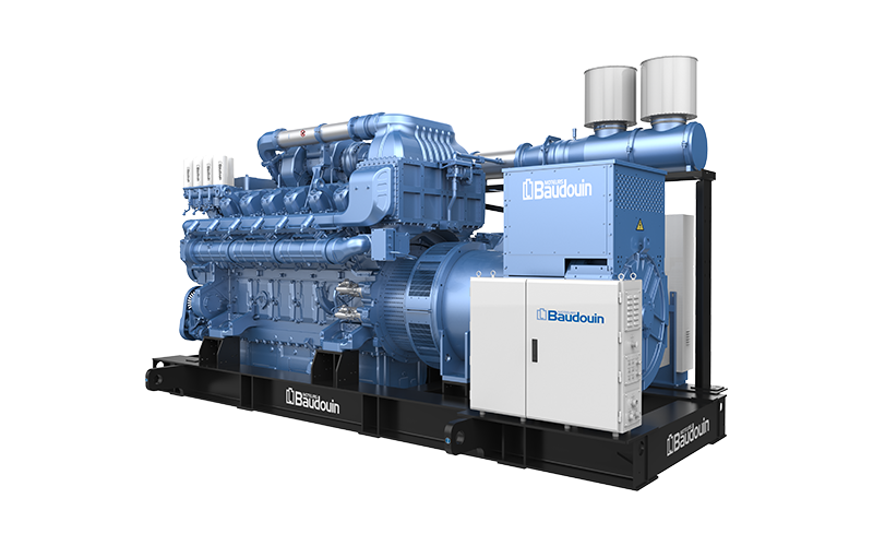 Grupo gerador terrestre padrão de 1900 kVA