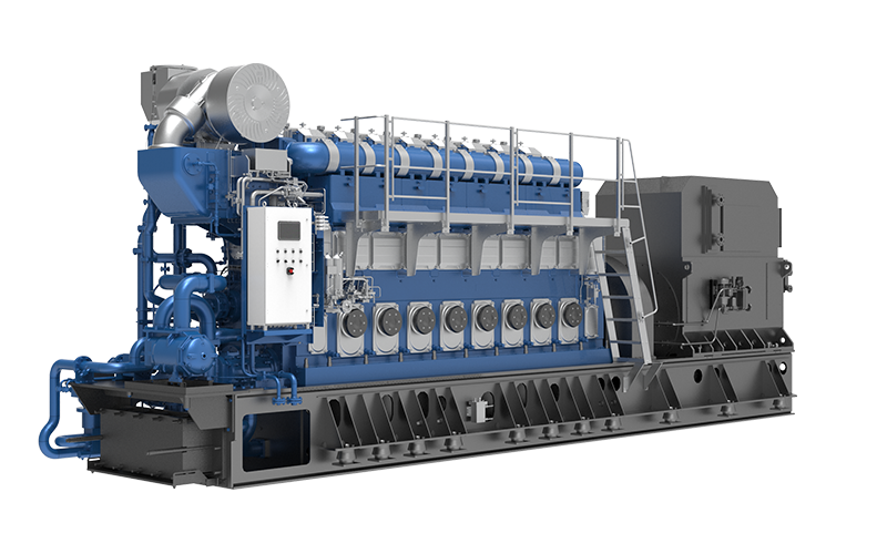 Grupo gerador terrestre padrão de 4800 kVA