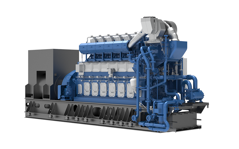 Grupo gerador terrestre padrão de 3600 kVA