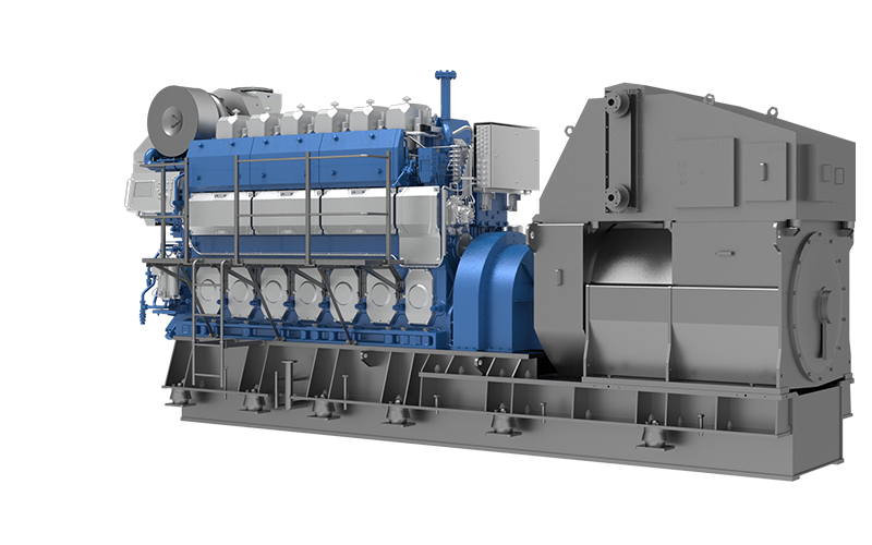 Grupo gerador terrestre padrão de 2650 kVA