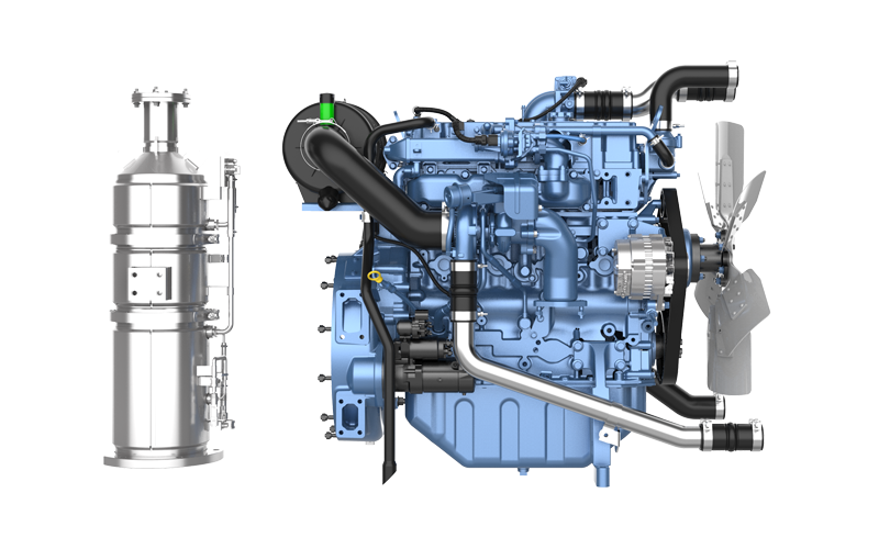 Motor para geração de energia série 4M12