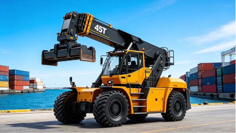 Empilhadora de contentores (Reach Stacker)