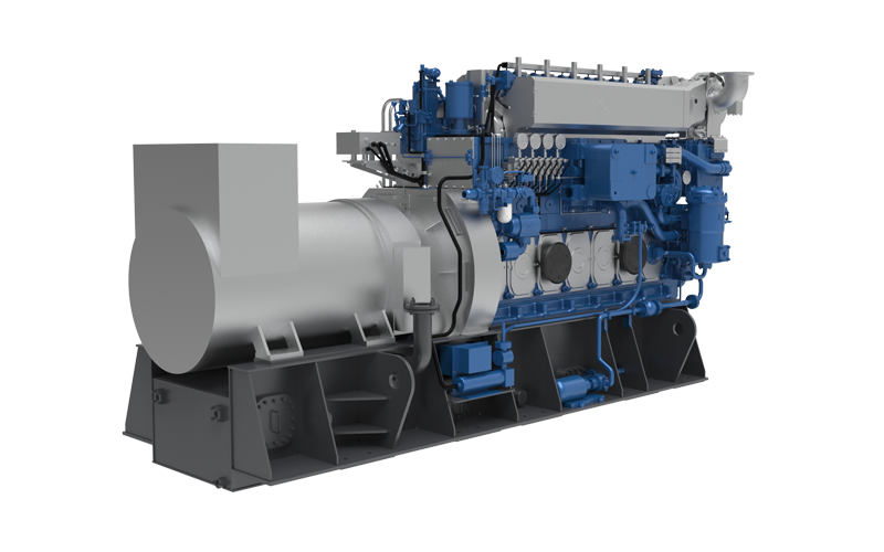 Grupos geradores principais a diesel