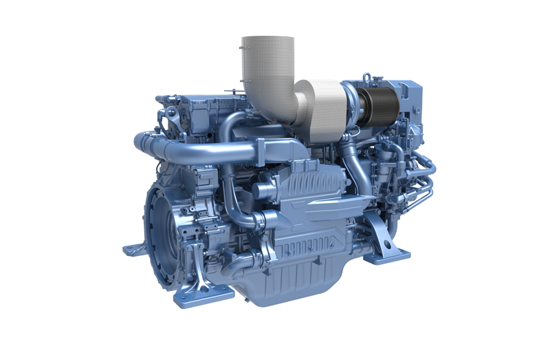 Motor diesel marítimo série WP17T