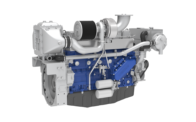 Motor diesel marítimo série WP12